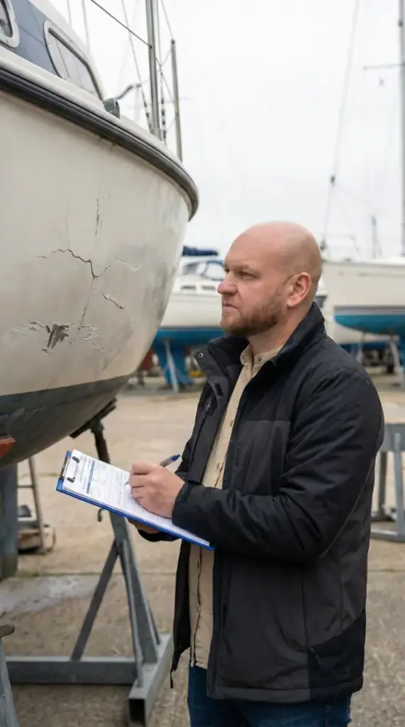 Systematische Schadensdokumentation auf dem Prüfprotokoll