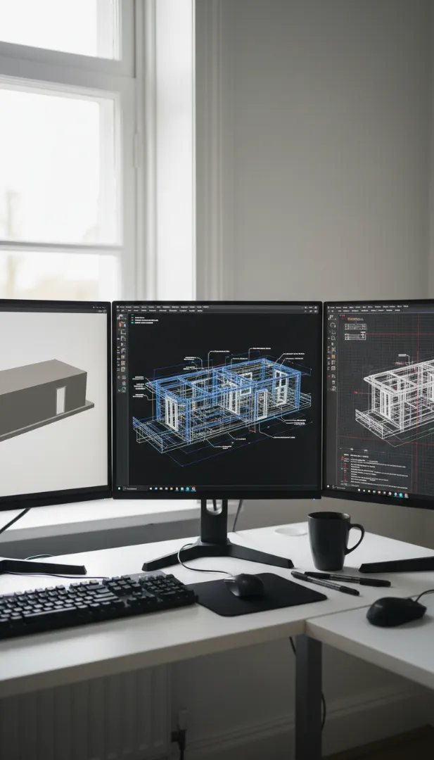 Drei Phasen der Hausboot-Konstruktion – vom Konzept zur Werftzeichnung