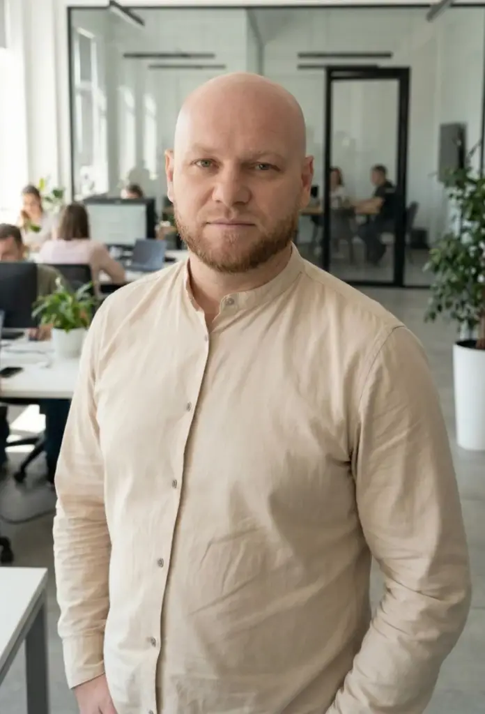 Bild von Andrej Dornhof, dem Gründer von dem Konstruktionsbüro AD-Base in Storkow