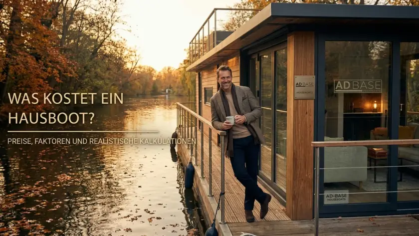 Stahl-Hausboot am Brandenburger See – Kosten und Kostenfaktoren beim Hausbootbau
